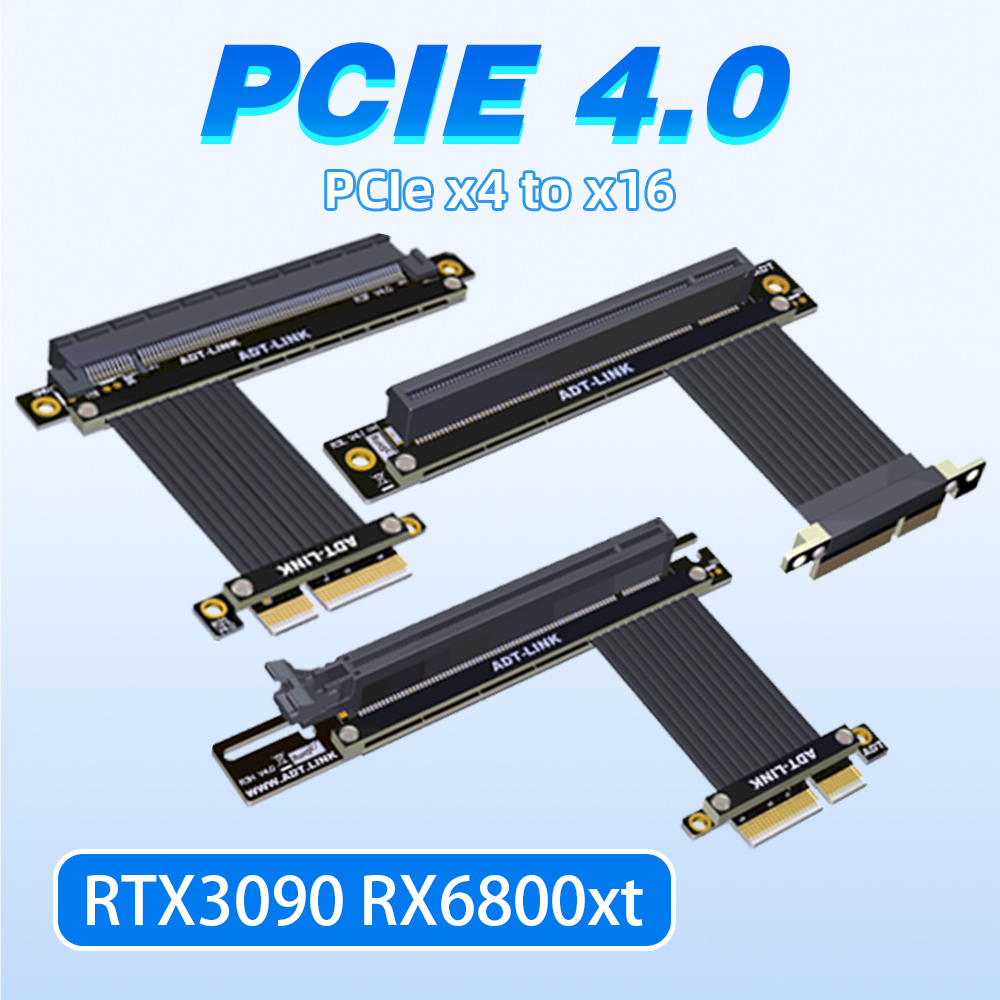 Enkel Dubbel 90 Graden Haakse  - Pcie 4.0 X16 Riser Cable 90 Degree recensie en prijs