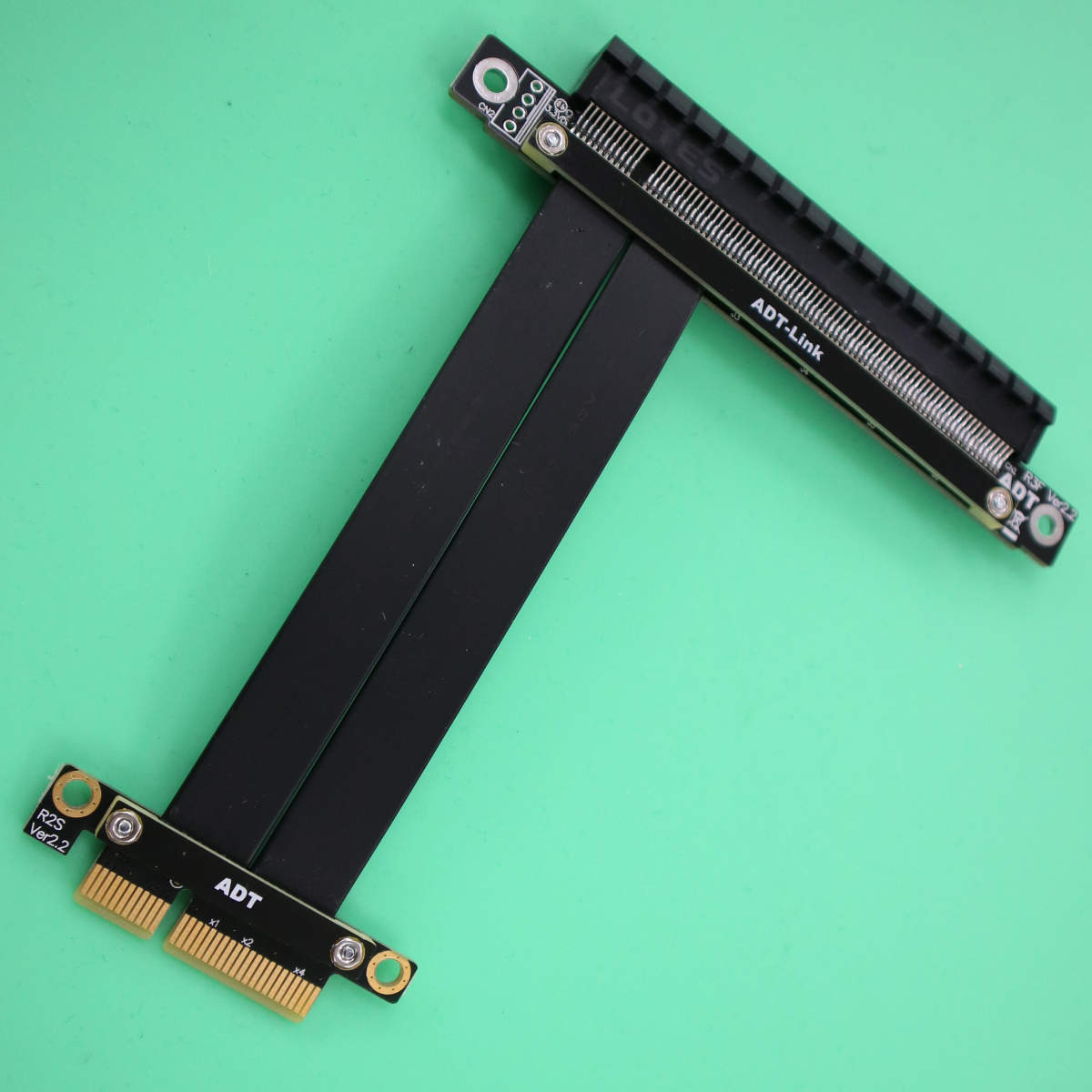 Enkel Dubbel 90 Graden Haakse  - Pcie 4.0 X16 Riser Cable 90 Degree recensie en prijs