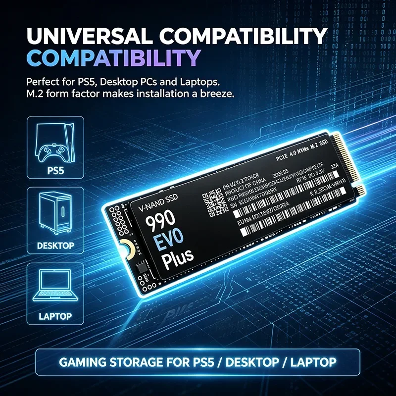 High Speed 990 EVO Plus M.2 22 - M.2 Nvme 4Tb Pcie 4.0 Ssd recensie en prijs