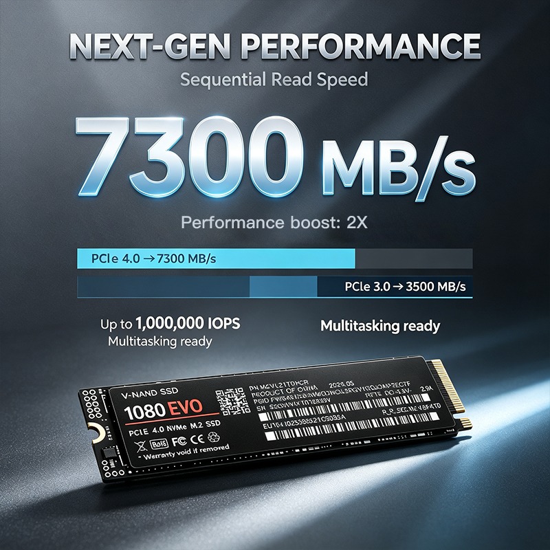 2026 NIEUW 1080 EVO M.2 NVMe P - M.2 Nvme 4Tb Pcie 4.0 Ssd recensie en prijs