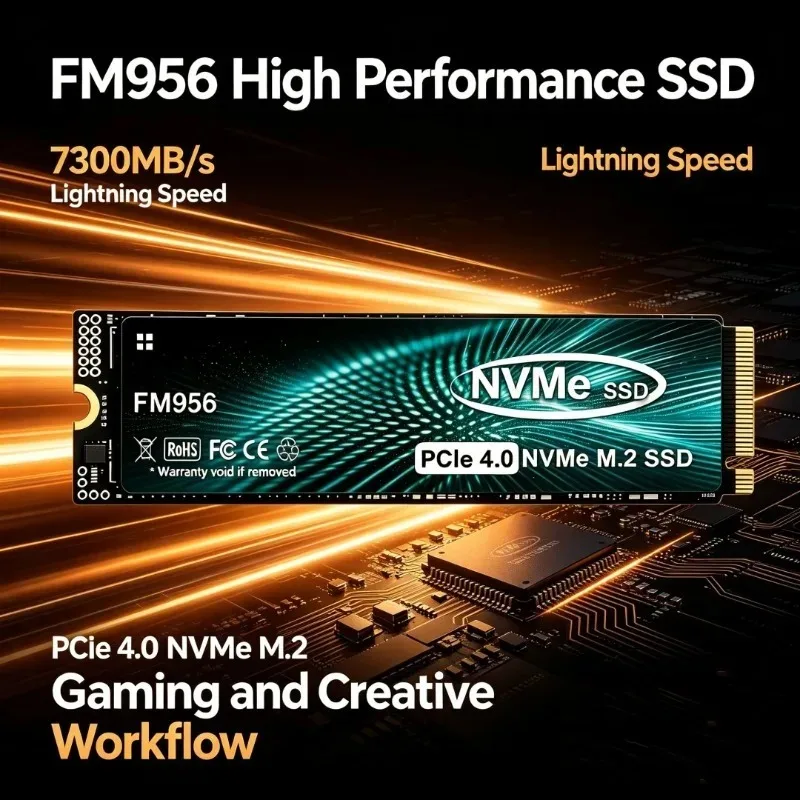Originele FM956 M.2 2280 NVMe  - M.2 Nvme 4Tb Pcie 4.0 Ssd recensie en prijs